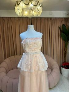 Peach Gown