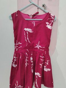 Cute Floral Dress type short kurti