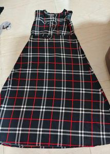 Checkered Maxi Dress