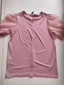 Chic Pink Butterfly Top