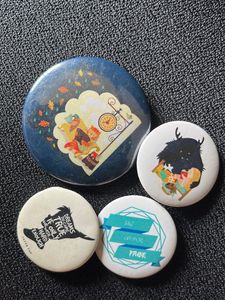 Set Of 5 Badges**