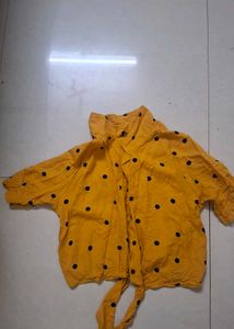 Yellow Polka Dot Dress