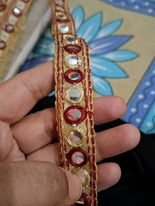 Embellished Dupatta Border Trim approx 5 meter in