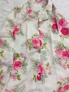 Super cute Floral Print Pajama Set