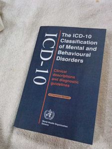ICD-10 Classification of Mental Disorders