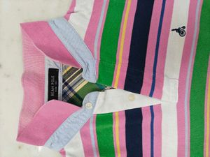 Colorful Striped Polo Shirt