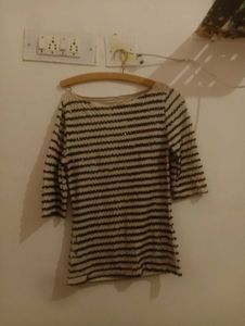 Striped Sparkle Top