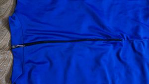 Modest Blue Swimsuit with Skirt