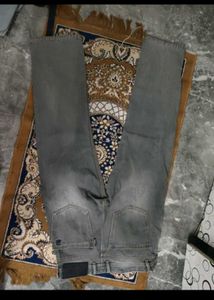 Grey Wash Straight Leg Jeans