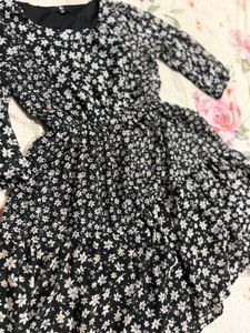 Floral Print Midi Dress
