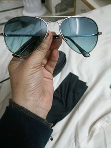 IDEE Silver Aviator Sunglasses