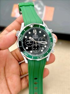 Omega✅Men’s watch All crono wrkng Silicon belt