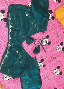 Premium jimmy choo hand work saree