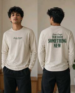 Men's Graphic Long Sleeve T-Shirt