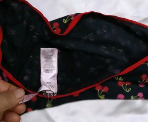 Cute Cherry Print Briefs for Women