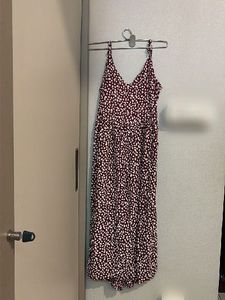 Chic Floral Print Midi Dress