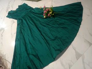 Elegant Teal Gown