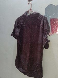 Men's Dotted Short Sleeve Shirt