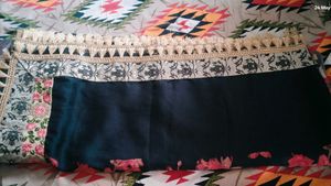 Designer black saree