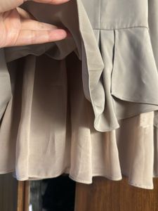 Elegant Long Sleeve Peplum Top