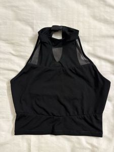 Mesh Sports Crop Top