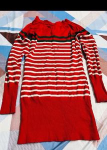 Woolen Mini Dress