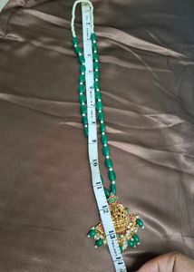 Handmade Deity Gemstone Bead Necklace