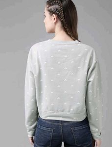 ROADSTER Women Full sleeve Printed Sweatshirt