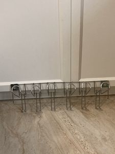Stainless Steel Wall Mounted Glass And Cup Holder