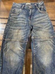 Stylish Blue Wash Denim Jeans