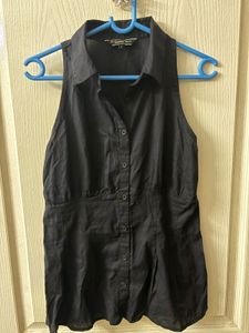 Halter Neck Corset Shirt