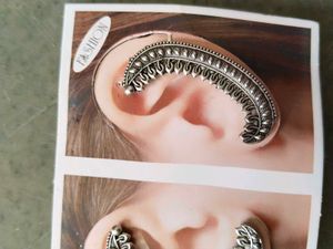 Designer Ethnic Ear Cuff Earrings