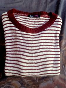 Striped oversized Knit Sweater