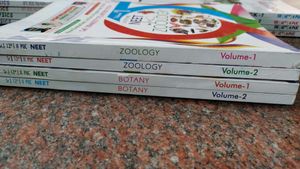 NEET Zoology & Botany Textbooks - Volumes 1 & 2