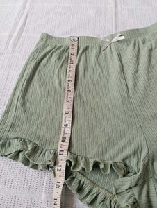 Cute Ruffled Sleep Shorts