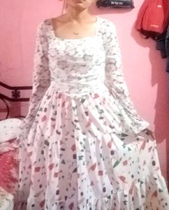 Floral Corset Top &amp; Jhanvi - skirt