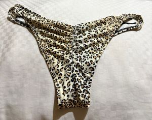 VS leopard print bikini bottom