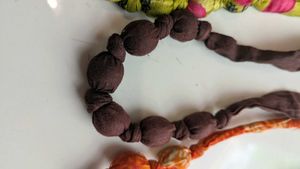 Boho Fabric Beaded Necklaces