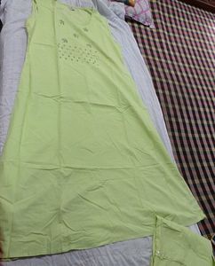 Mint Green Kurta Set with Jacket