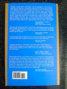 Trading in the Zone Book by Mark Douglas