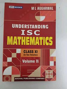 BRAND NEW ISC XI MATHEMATICS BOTH VOLUME I AND II