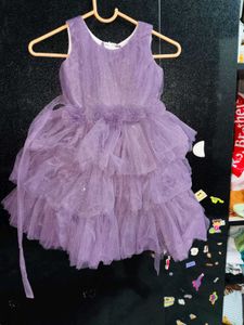Cute Purple Party Dress