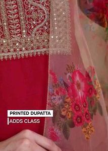 VredeVogel's Exquisite Red Kurta set