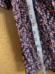 Chic Floral Wrap Dress