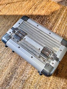Vintage Combination Lock Travel Case