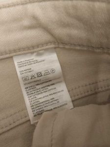 H&amp;M wide twill trousers