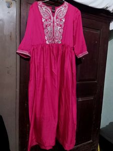 Majjanda Pink Eithinic Gown