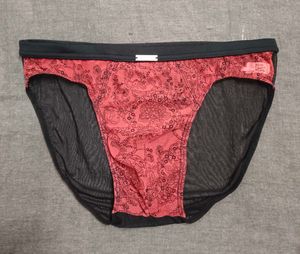 Red and Black Netted Cloth