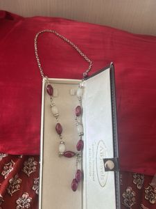 Beaded Necklace and Earring Set
