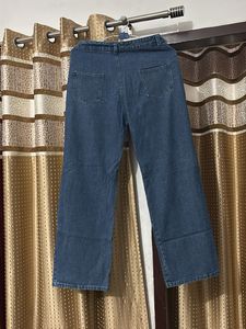 Stylish Ripped Blue Jeans